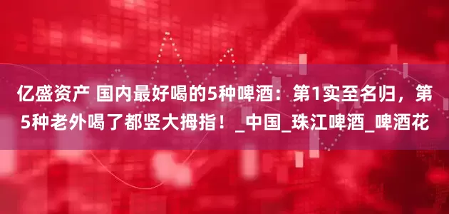 亿盛资产 国内最好喝的5种啤酒：第1实至名归，第5种老外喝了都竖大拇指！_中国_珠江啤酒_啤酒花